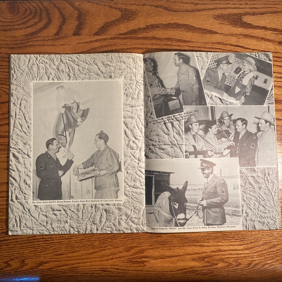 Vintage Sgt. Gene Autry Patriotic and Hillbilly Songs. Song and picture book. - Picture 9 of 9